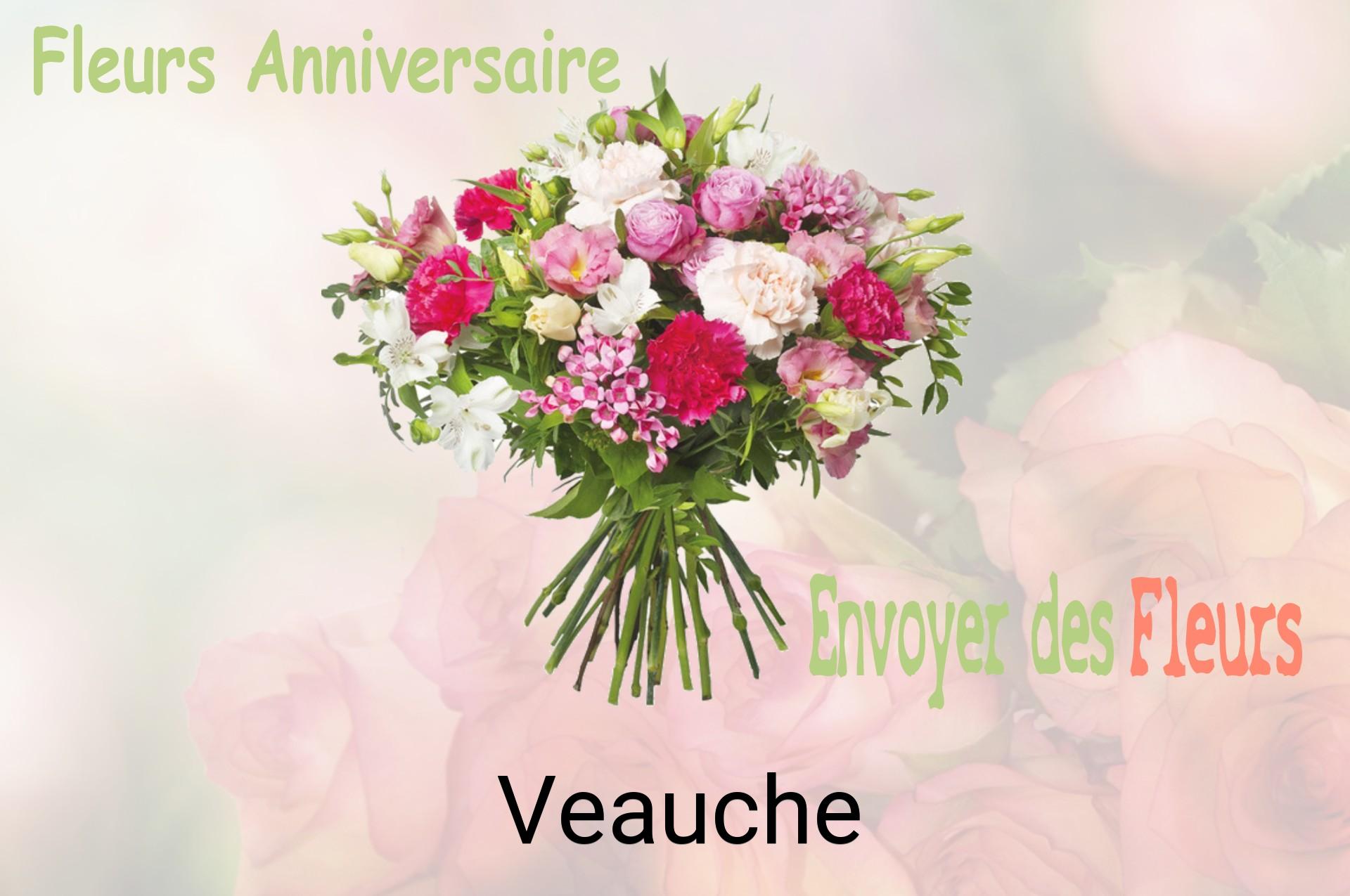 Bouquet de fleurs d’anniversaire livré à Veauche